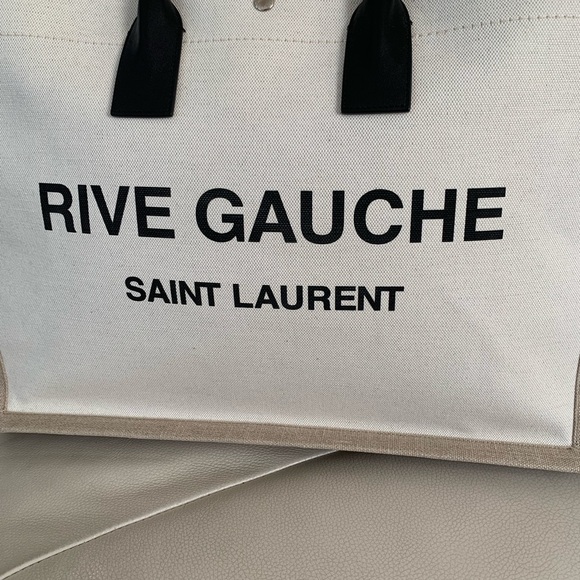 YSL Rive Gauche Shopping Tote - Picture 15 of 15